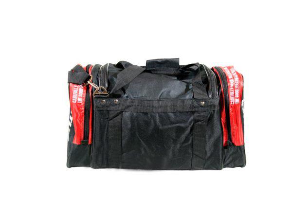 Спортивная сумка 212 Кеттлер средний черно-красная сзади